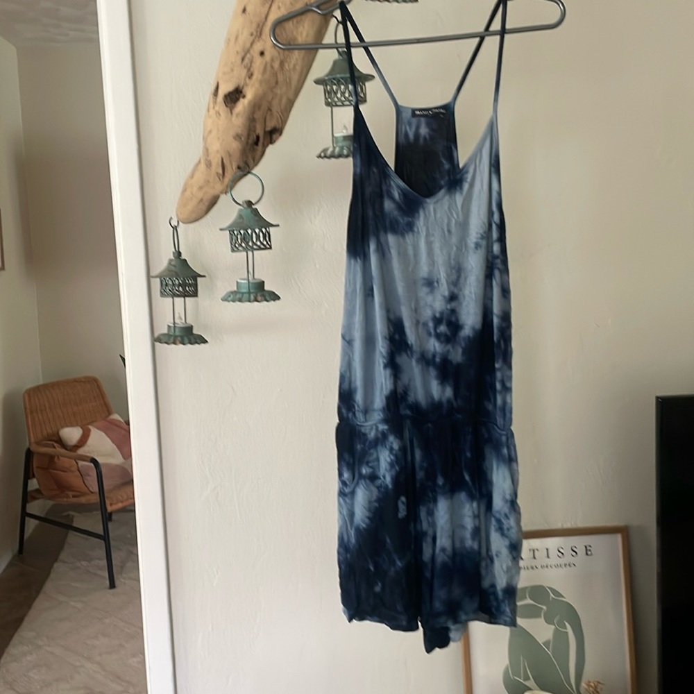 Brandy Melville tie-dye romper